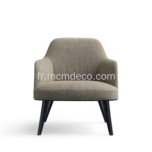 Fauteuil Jane de style moderne en tissu Poliform